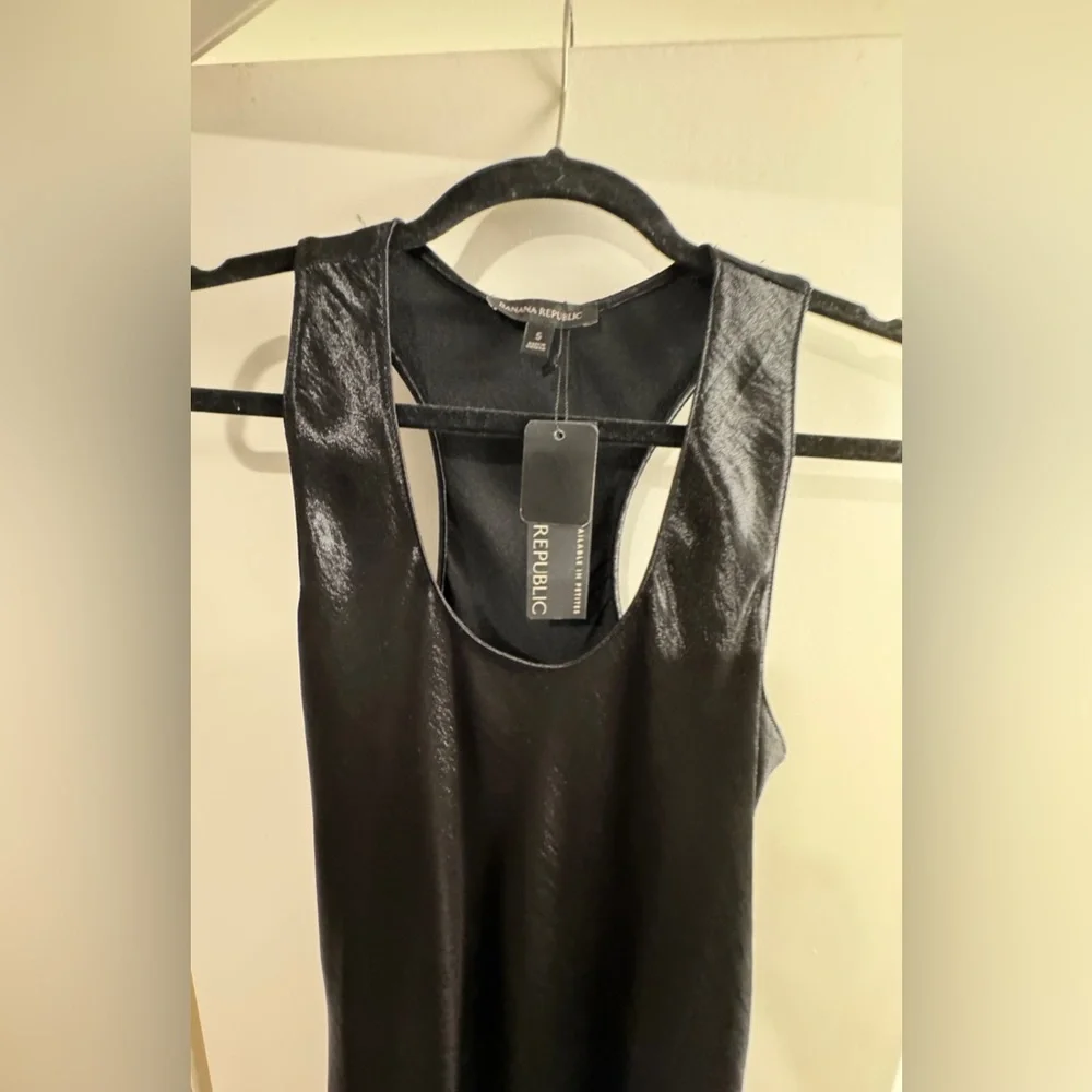 NWT!!!👠Bias Cut Midi Satin Dress - Black👠 - Picture 11 of 16